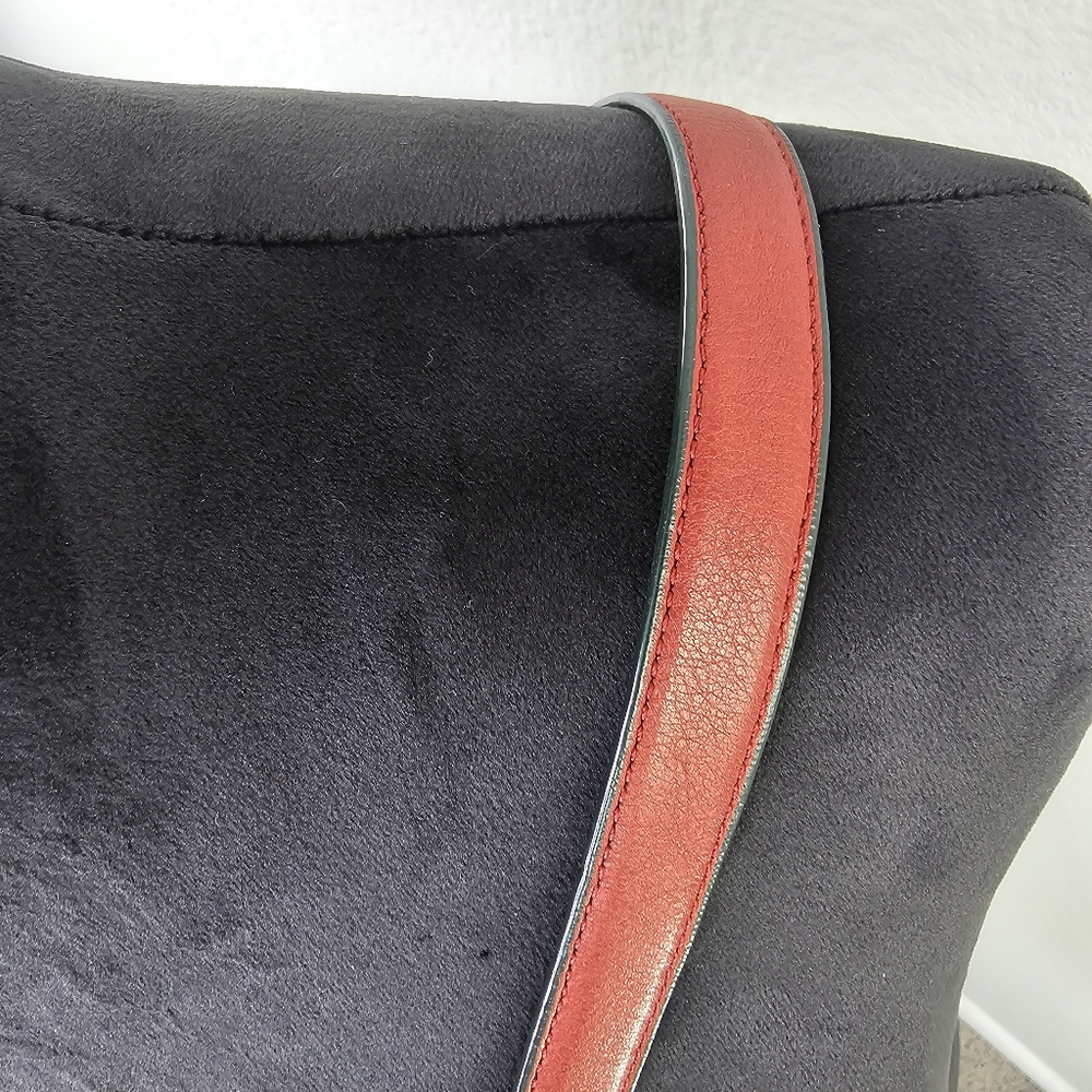Coach Bleecker Sport Mini Duffle Bucket Red Purse With COA - Picture 7 of 15